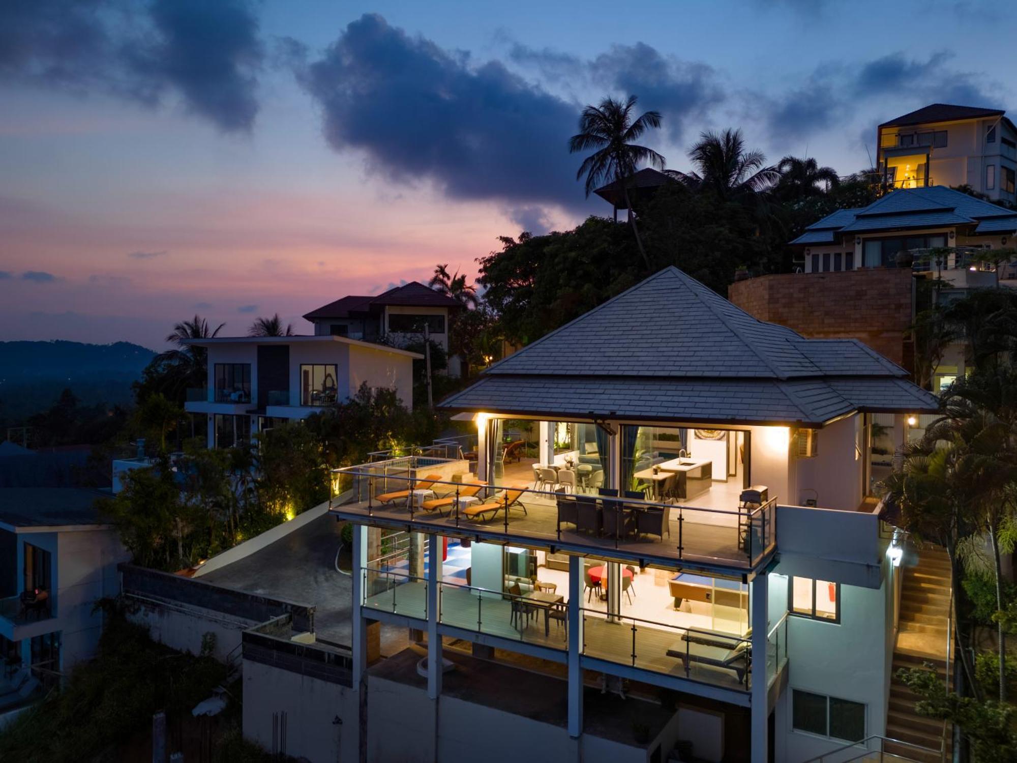 Tropical Villa 3 Lamai Beach  Bagian luar foto