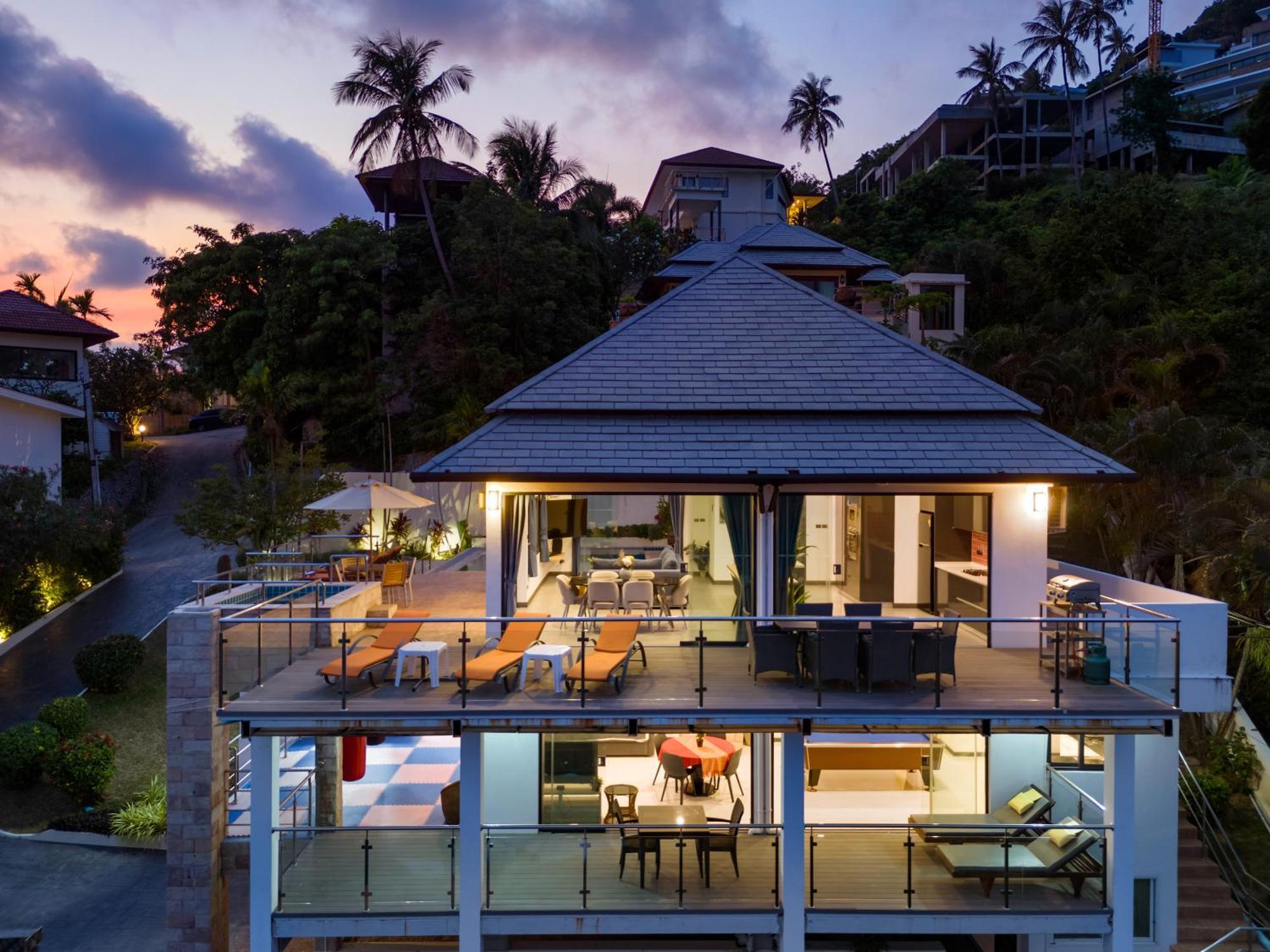 Tropical Villa 3 Lamai Beach  Bagian luar foto